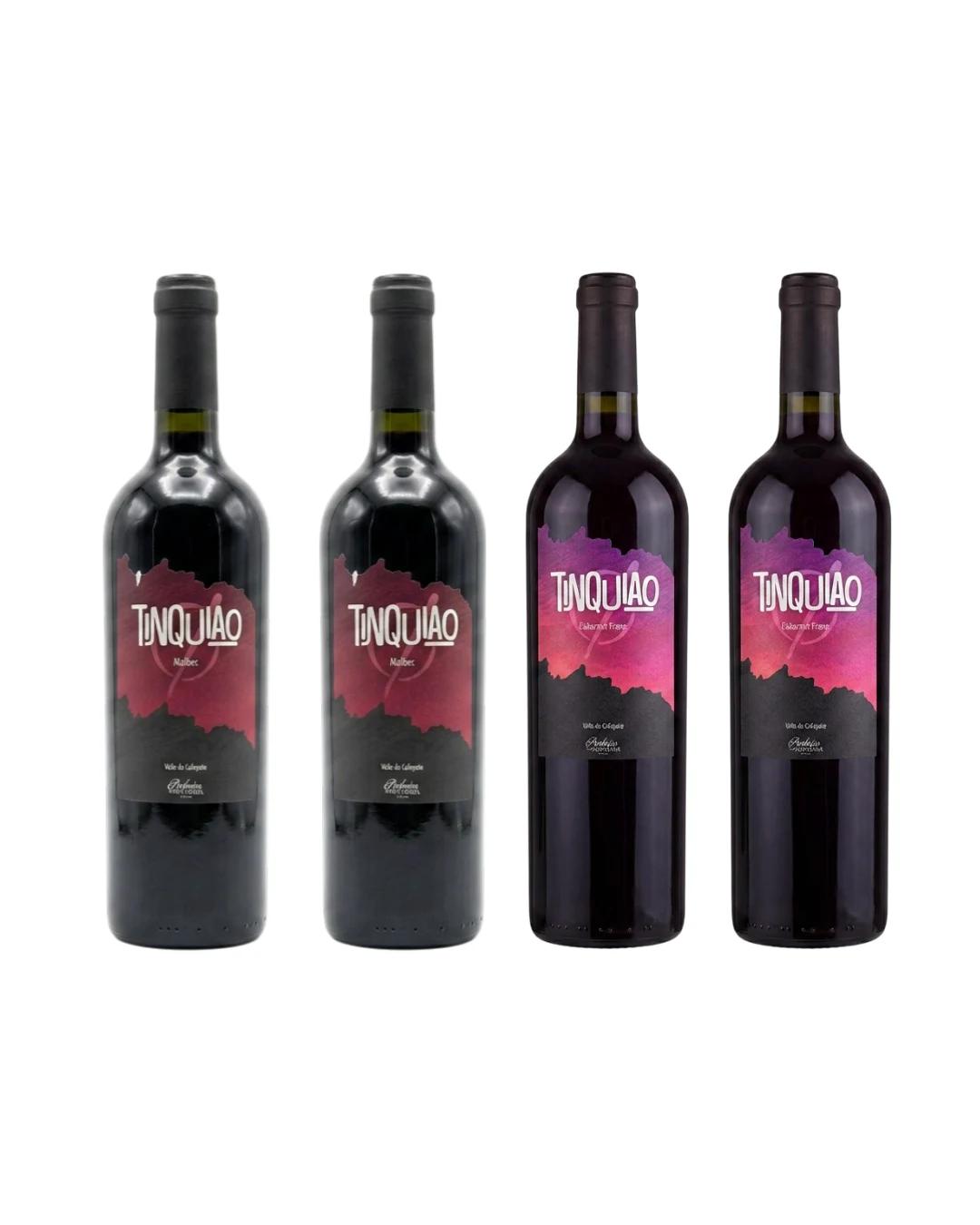 Combo "Tinto Dúo" - 2 Tinquiao Malbec + 2 Cabernet Franc — Combo de Burbujas de Altura