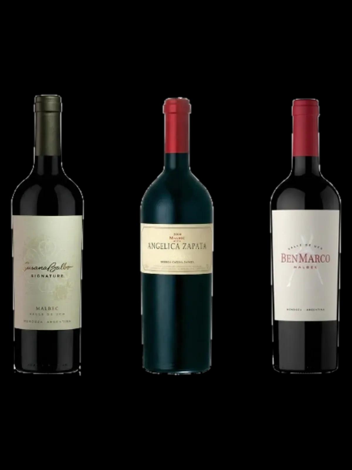 Combo "Damas del Vino" - 1 Susana Balbo Signature + 1 Susana Balbo Benmarco + 1 Angélica Zapata Malbec